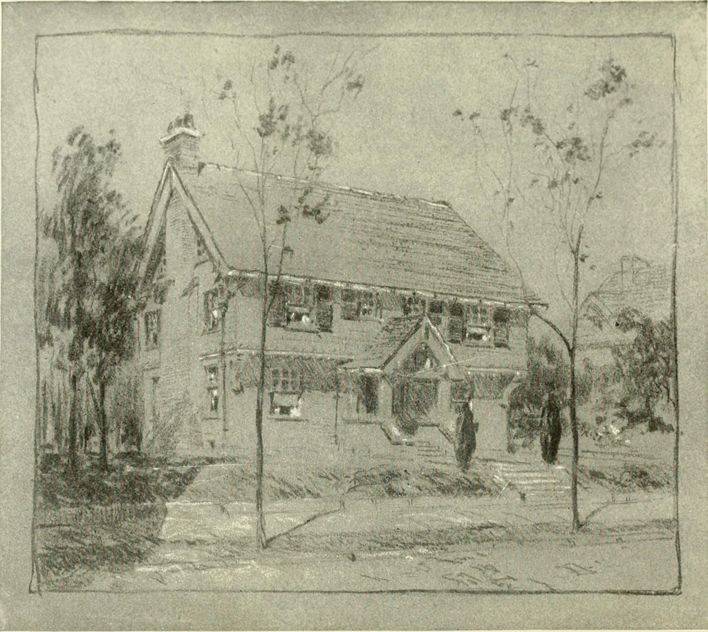 An illustration from Cyclopedia of architecture, carpentry, and building : a general reference work, 1912, leaf 79