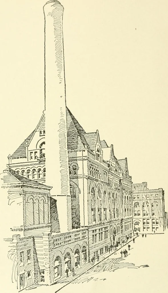 An illustration from Cyclopedia of architecture, carpentry, and building : a general reference work, 1912, leaf 95