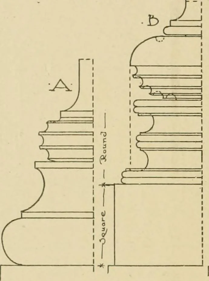 An illustration from Cyclopedia of architecture, carpentry, and building : a general reference work ..., 1907, leaf 111