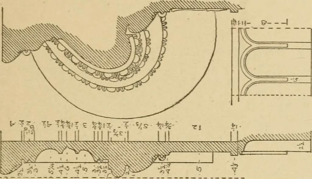 An illustration from Cyclopedia of architecture, carpentry, and building : a general reference work ..., 1907, leaf 128