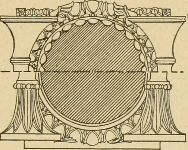 An illustration from Cyclopedia of architecture, carpentry, and building : a general reference work ..., 1907, leaf 132