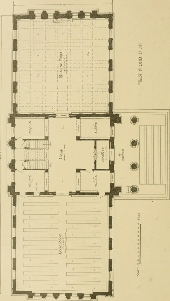 An illustration from Cyclopedia of architecture, carpentry, and building : a general reference work ..., 1907, leaf 135