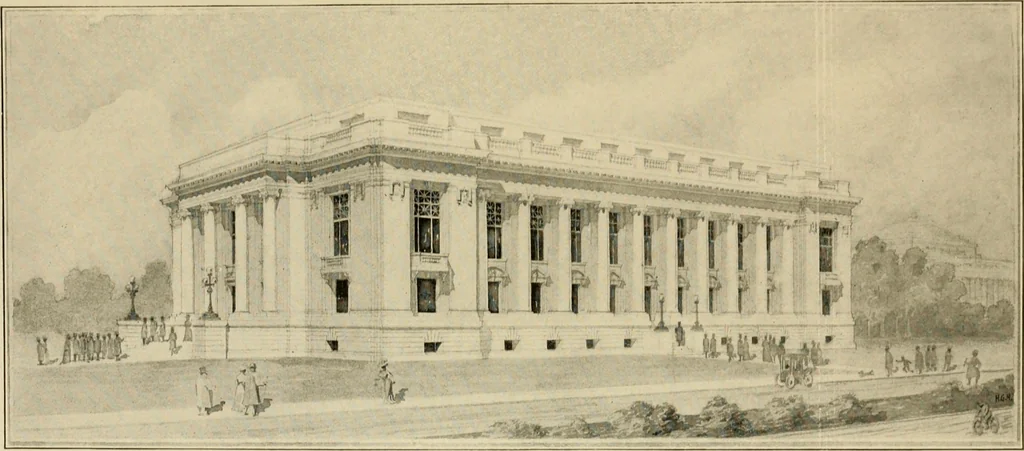An illustration from Cyclopedia of architecture, carpentry, and building : a general reference work ..., 1907, leaf 158