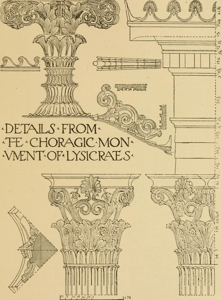 An illustration from Cyclopedia of architecture, carpentry, and building : a general reference work ..., 1907, leaf 190