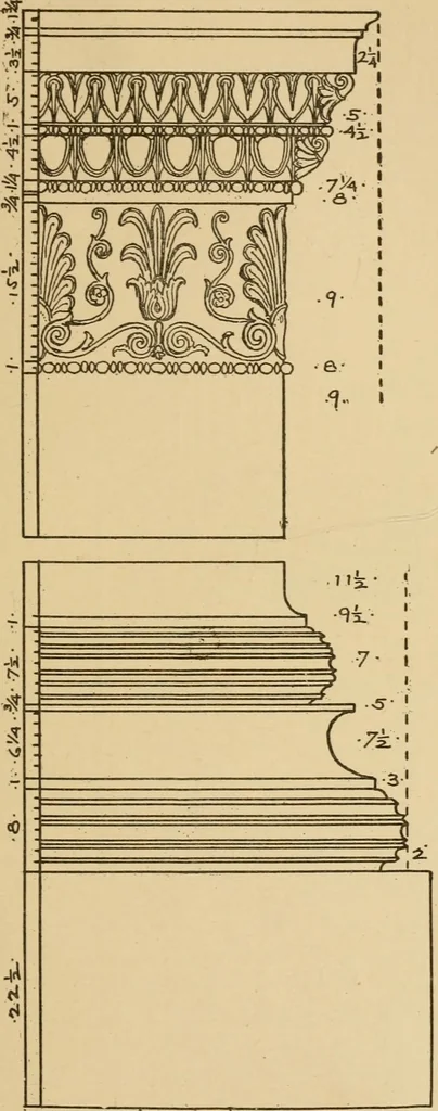 An illustration from Cyclopedia of architecture, carpentry, and building : a general reference work ..., 1907, leaf 202