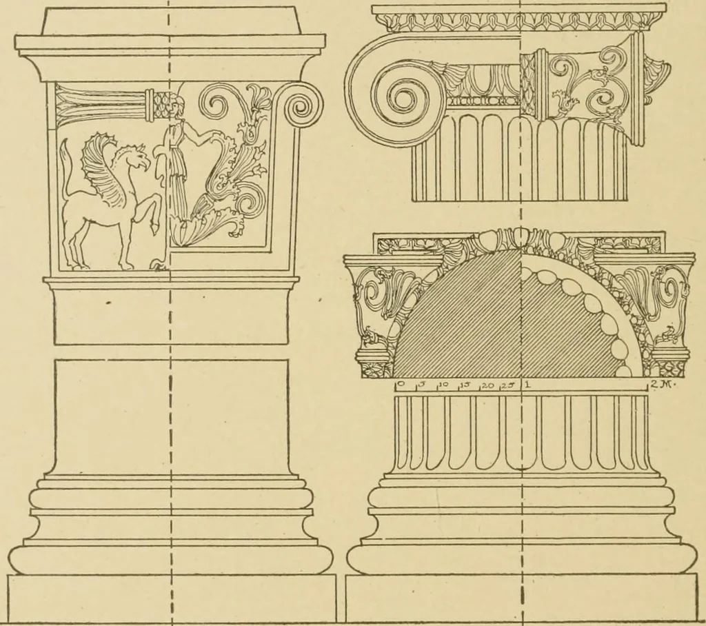 An illustration from Cyclopedia of architecture, carpentry, and building : a general reference work ..., 1907, leaf 203