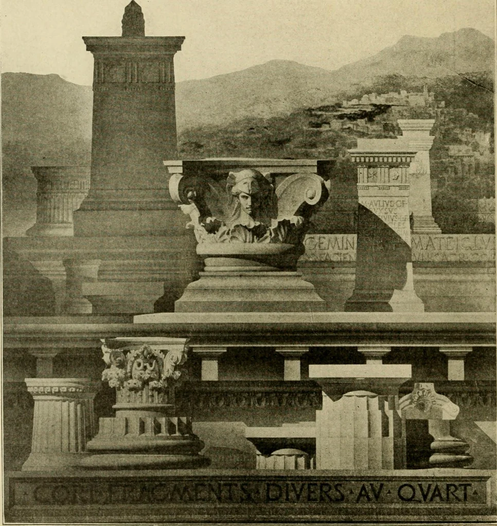 An illustration from Cyclopedia of architecture, carpentry, and building : a general reference work ..., 1907, leaf 249