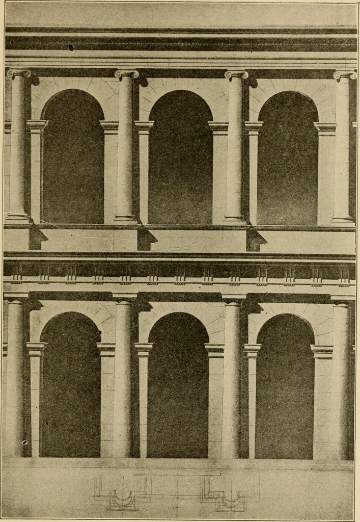 An illustration from Cyclopedia of architecture, carpentry, and building : a general reference work ..., 1907, leaf 256
