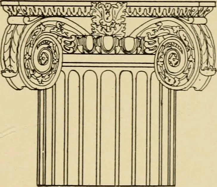 An illustration from Cyclopedia of architecture, carpentry, and building : a general reference work ..., 1907, leaf 264
