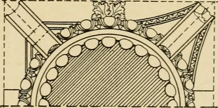An illustration from Cyclopedia of architecture, carpentry, and building : a general reference work ..., 1907, leaf 264