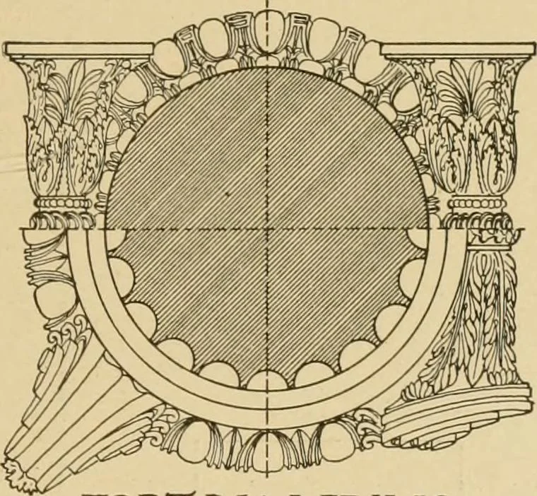 An illustration from Cyclopedia of architecture, carpentry, and building : a general reference work ..., 1907, leaf 272
