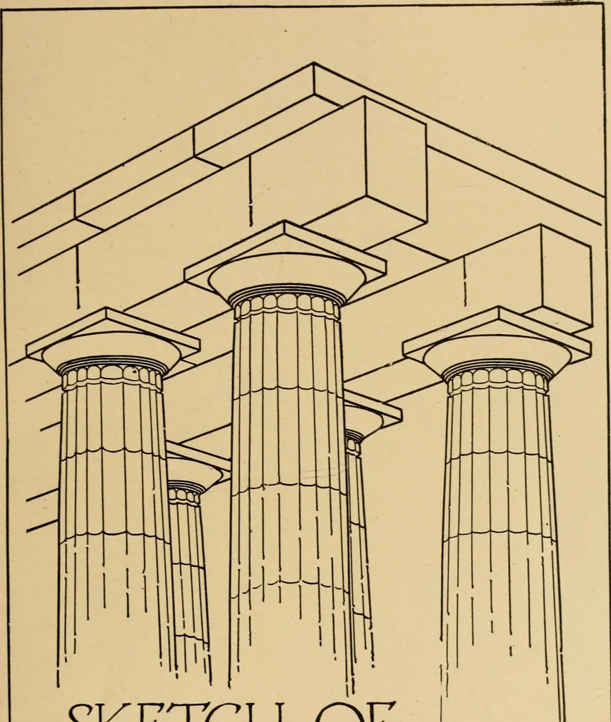 An illustration from Cyclopedia of architecture, carpentry, and building : a general reference work ..., 1907, leaf 28