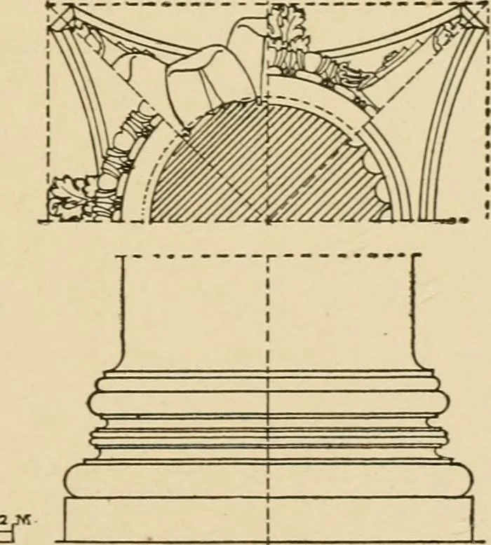 An illustration from Cyclopedia of architecture, carpentry, and building : a general reference work ..., 1907, leaf 308