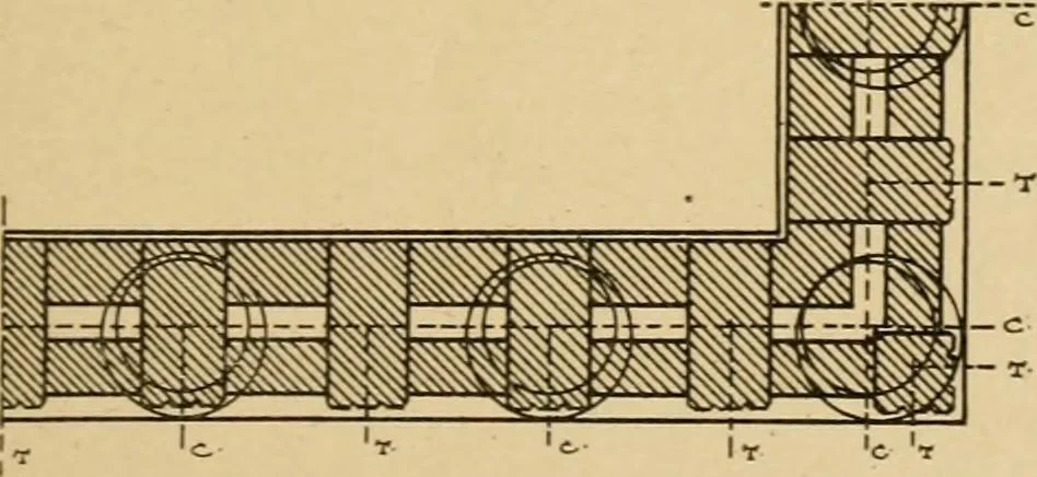An illustration from Cyclopedia of architecture, carpentry, and building : a general reference work ..., 1907, leaf 32