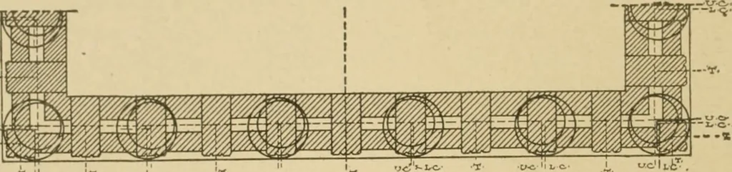 An illustration from Cyclopedia of architecture, carpentry, and building : a general reference work ..., 1907, leaf 33