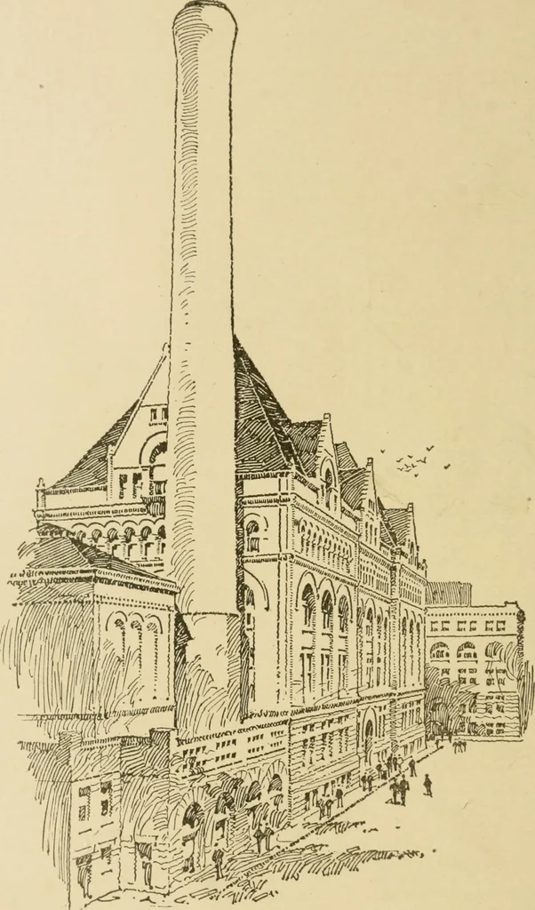 An illustration from Cyclopedia of architecture, carpentry, and building : a general reference work ..., 1907, leaf 377