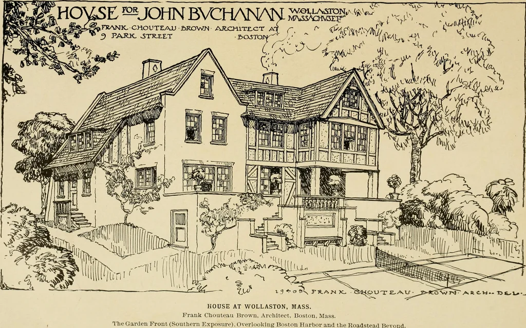 An illustration from Cyclopedia of architecture, carpentry, and building : a general reference work ..., 1907, leaf 382