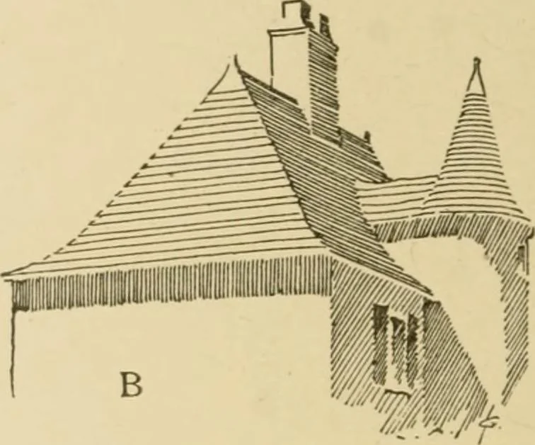 An illustration from Cyclopedia of architecture, carpentry, and building : a general reference work ..., 1907, leaf 387