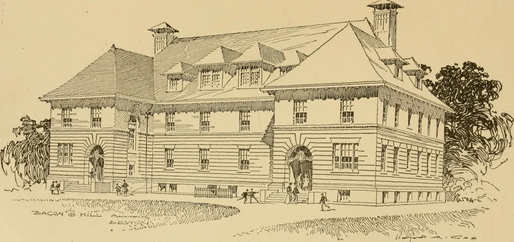 An illustration from Cyclopedia of architecture, carpentry, and building : a general reference work ..., 1907, leaf 396