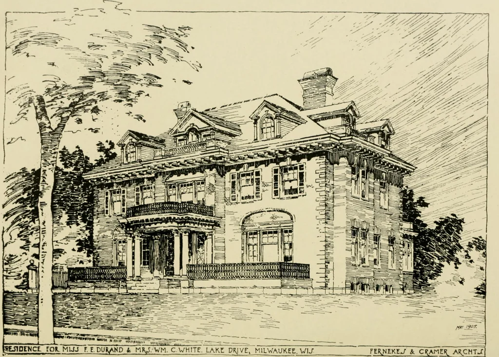 An illustration from Cyclopedia of architecture, carpentry, and building : a general reference work ..., 1907, leaf 401