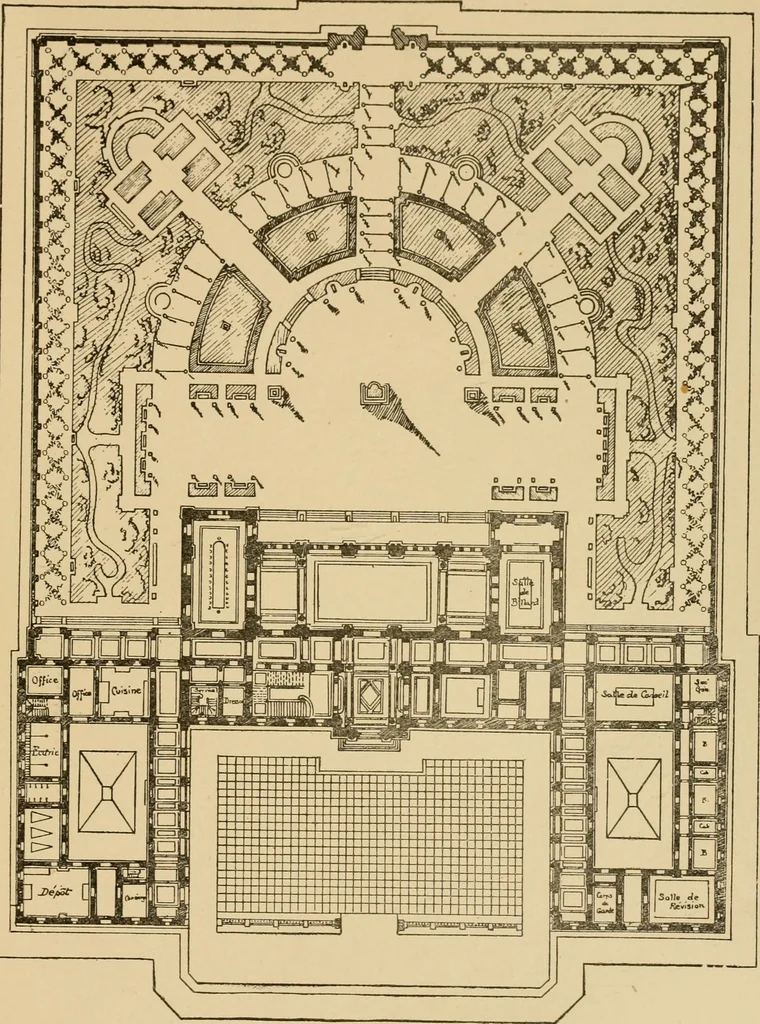 An illustration from Cyclopedia of architecture, carpentry, and building : a general reference work ..., 1907, leaf 406