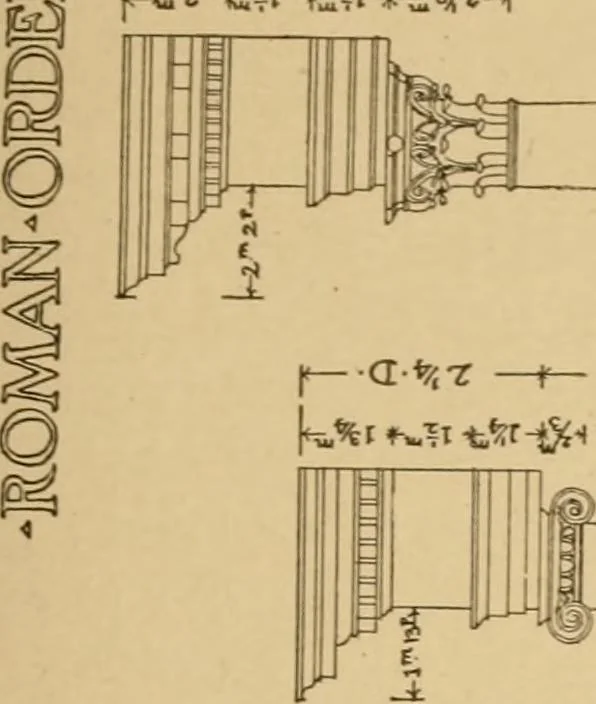 An illustration from Cyclopedia of architecture, carpentry, and building : a general reference work ..., 1907, leaf 54
