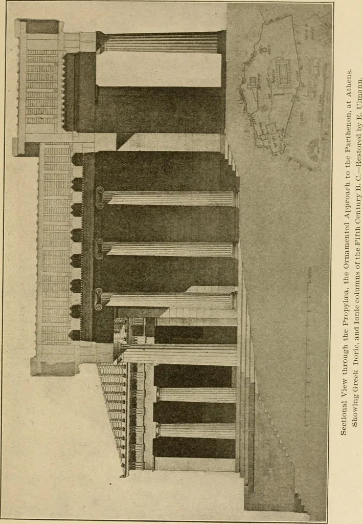 An illustration from Cyclopedia of architecture, carpentry, and building : a general reference work ..., 1907, leaf 68