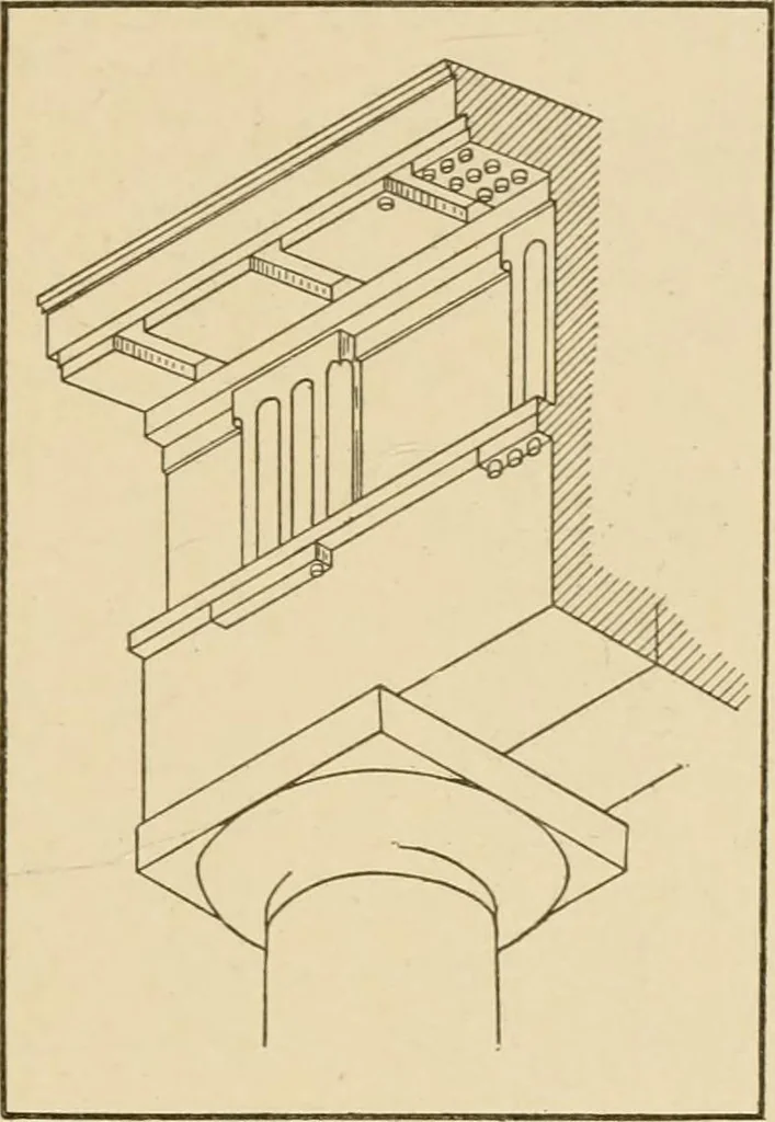 An illustration from Cyclopedia of architecture, carpentry, and building : a general reference work ..., 1907, leaf 72