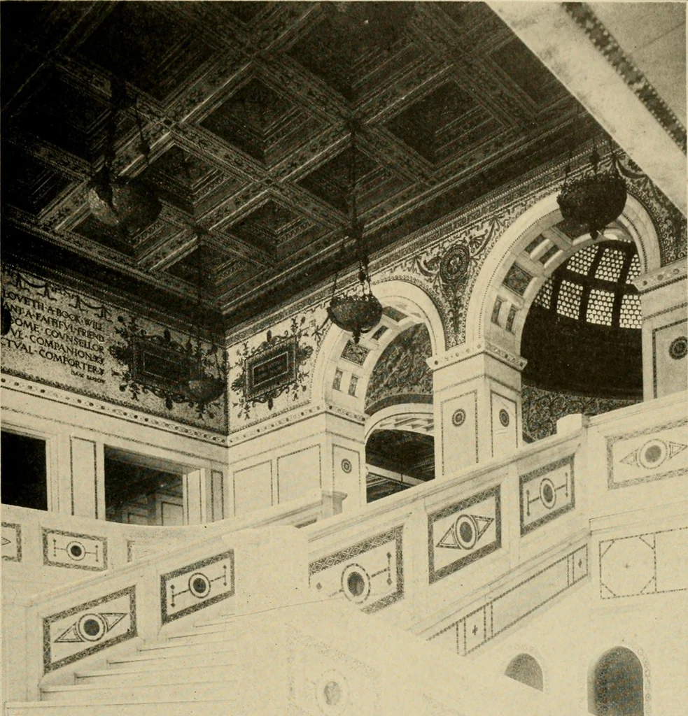 An illustration from Cyclopedia of architecture, carpentry, and building : a general reference work ..., 1907, leaf 98