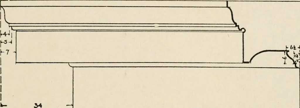 An illustration from Cyclopedia of architecture, carpentry, and building : a general reference work, 1912, leaf 109