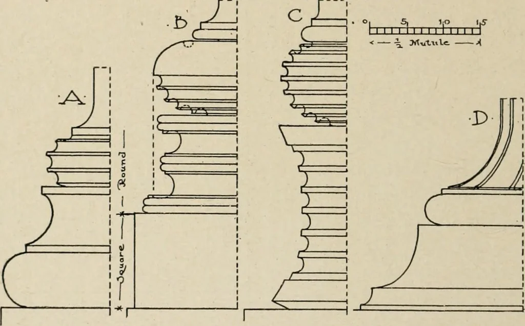 An illustration from Cyclopedia of architecture, carpentry, and building : a general reference work, 1912, leaf 112