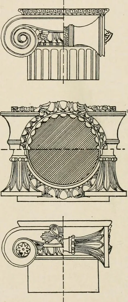 An illustration from Cyclopedia of architecture, carpentry, and building : a general reference work, 1912, leaf 133