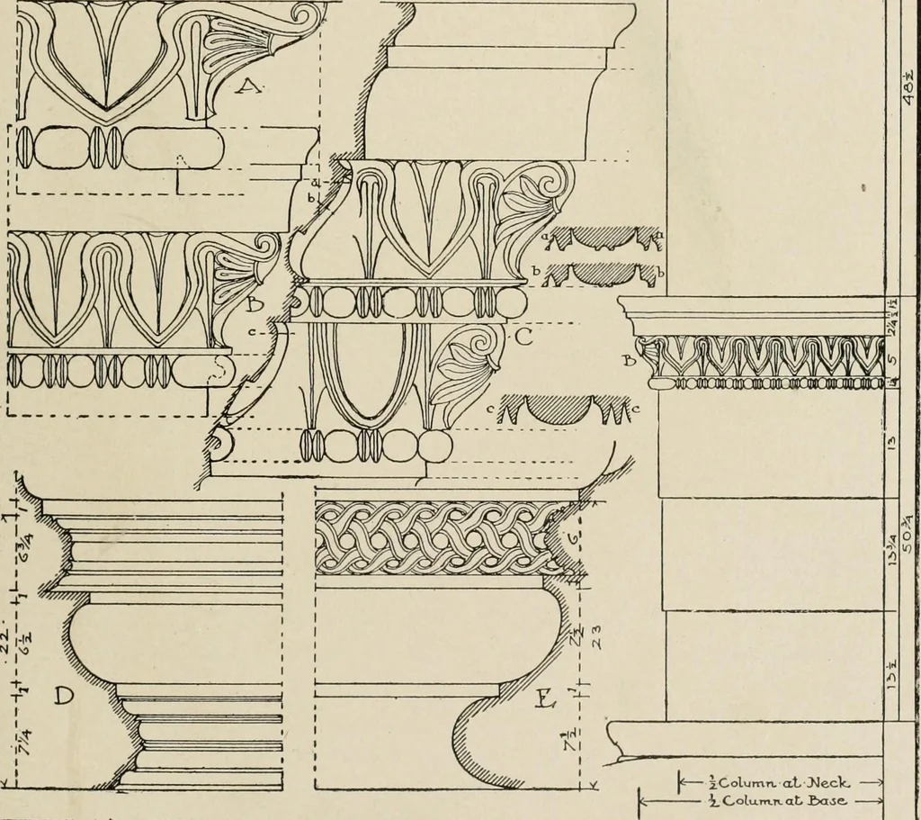 An illustration from Cyclopedia of architecture, carpentry, and building : a general reference work, 1912, leaf 143