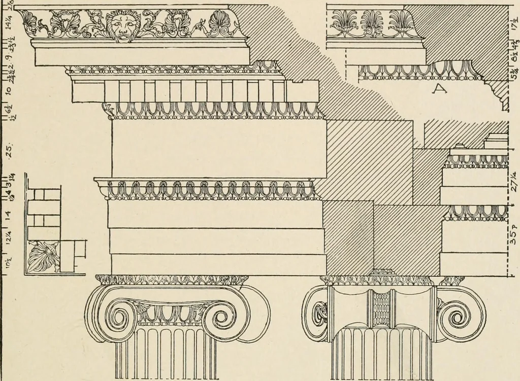 An illustration from Cyclopedia of architecture, carpentry, and building : a general reference work, 1912, leaf 147