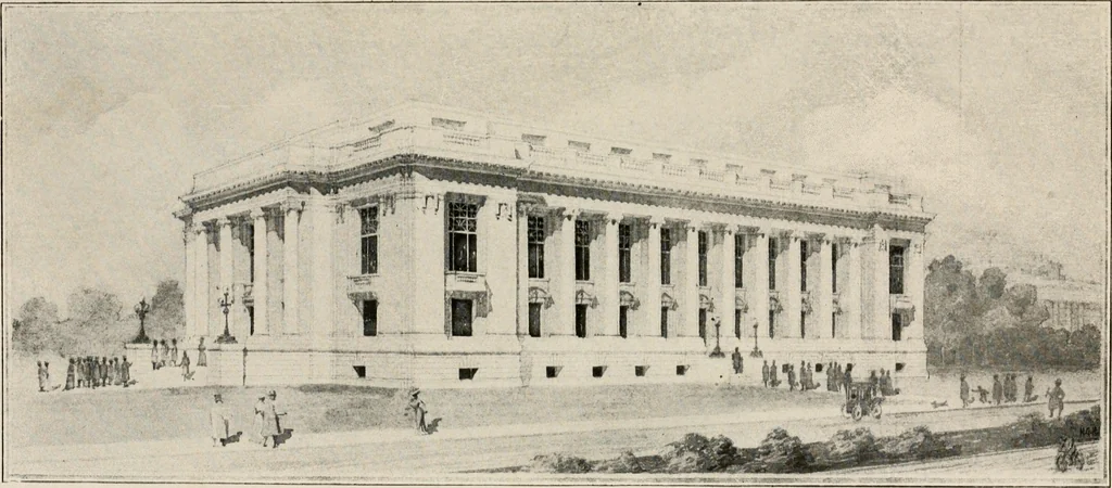 An illustration from Cyclopedia of architecture, carpentry, and building : a general reference work, 1912, leaf 159