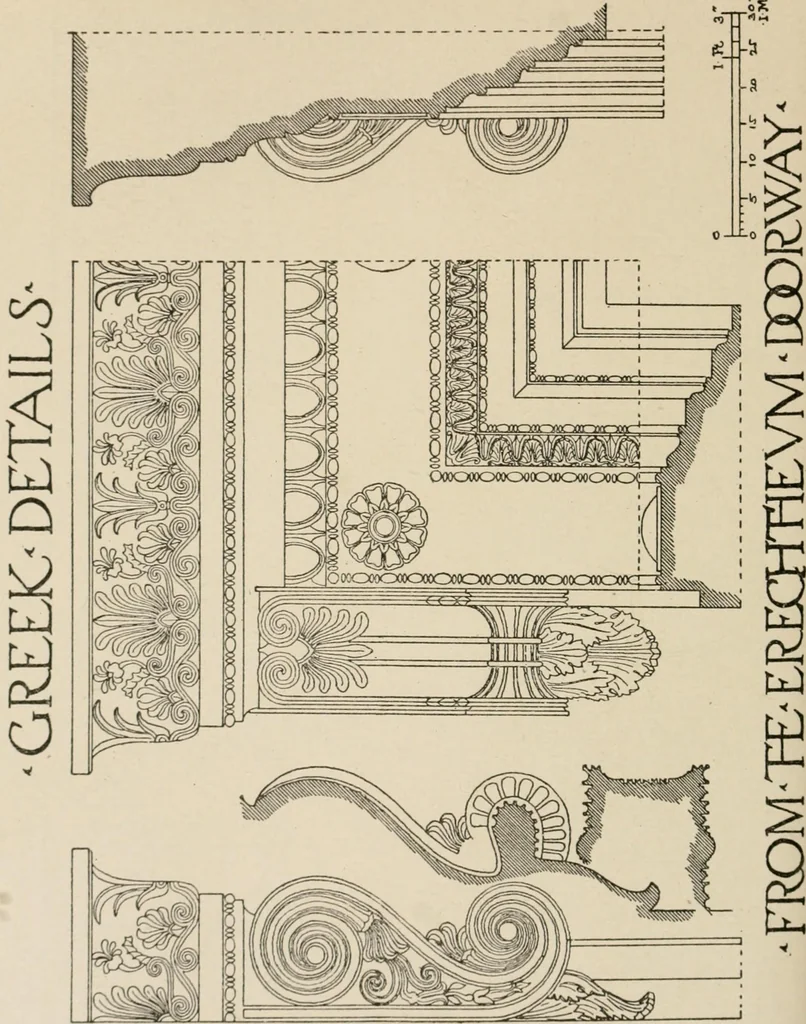 An illustration from Cyclopedia of architecture, carpentry, and building : a general reference work, 1912, leaf 182