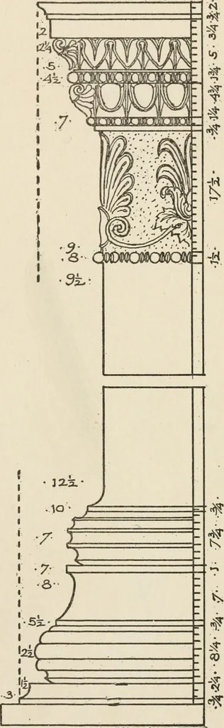 An illustration from Cyclopedia of architecture, carpentry, and building : a general reference work, 1912, leaf 203