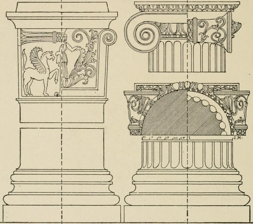 An illustration from Cyclopedia of architecture, carpentry, and building : a general reference work, 1912, leaf 204
