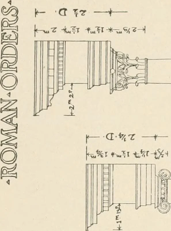 An illustration from Cyclopedia of architecture, carpentry, and building : a general reference work, 1912, leaf 243