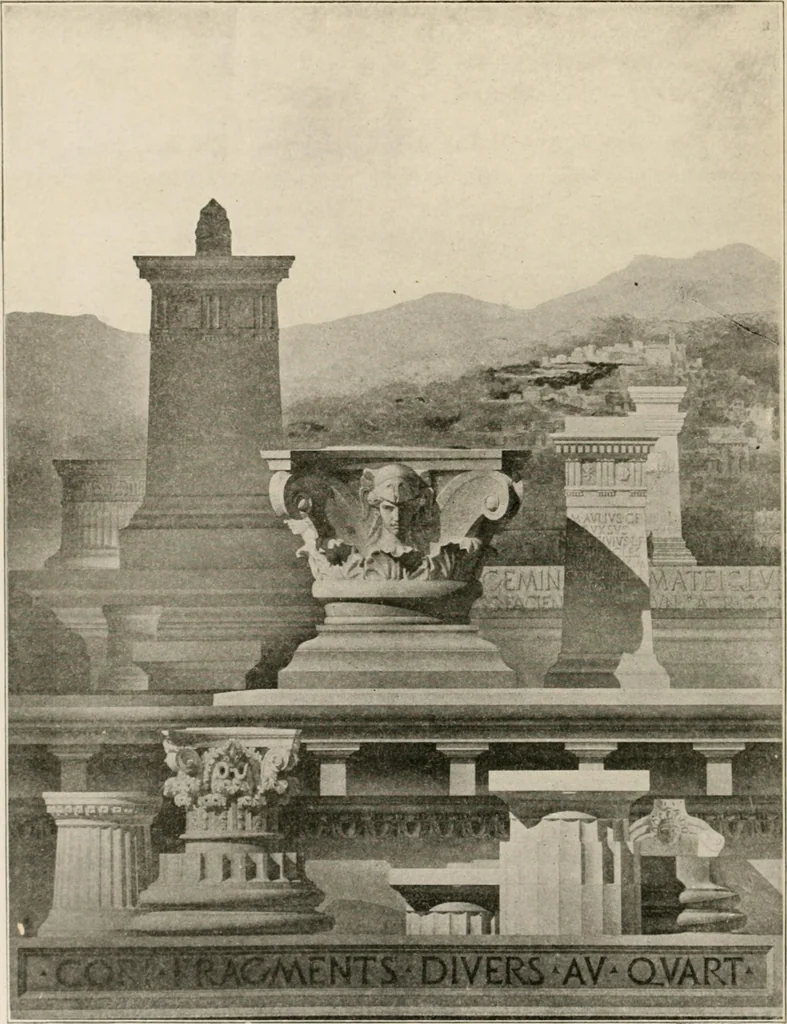 An illustration from Cyclopedia of architecture, carpentry, and building : a general reference work, 1912, leaf 250