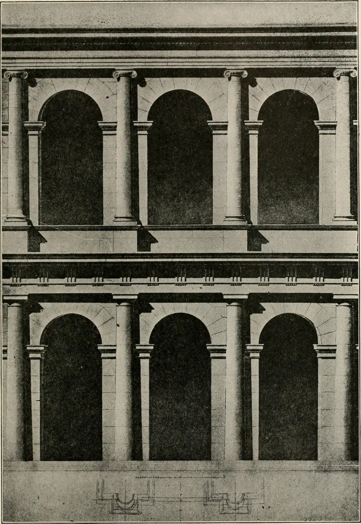 An illustration from Cyclopedia of architecture, carpentry, and building : a general reference work, 1912, leaf 257