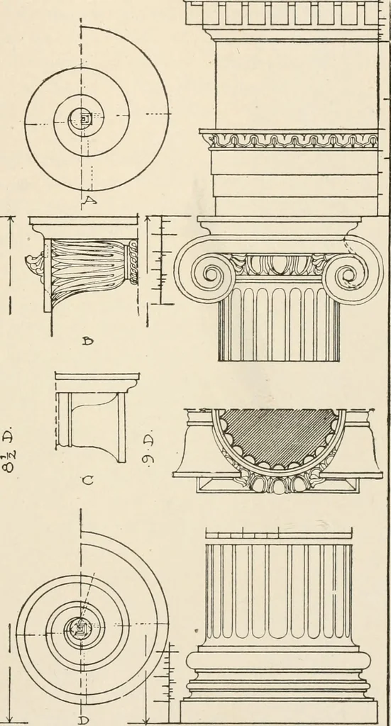 An illustration from Cyclopedia of architecture, carpentry, and building : a general reference work, 1912, leaf 275