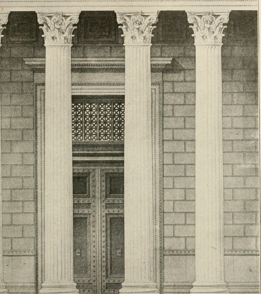 An illustration from Cyclopedia of architecture, carpentry, and building : a general reference work, 1912, leaf 285