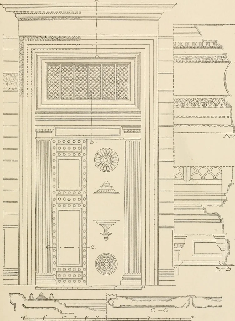 An illustration from Cyclopedia of architecture, carpentry, and building : a general reference work, 1912, leaf 329