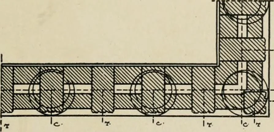 An illustration from Cyclopedia of architecture, carpentry, and building : a general reference work, 1912, leaf 33