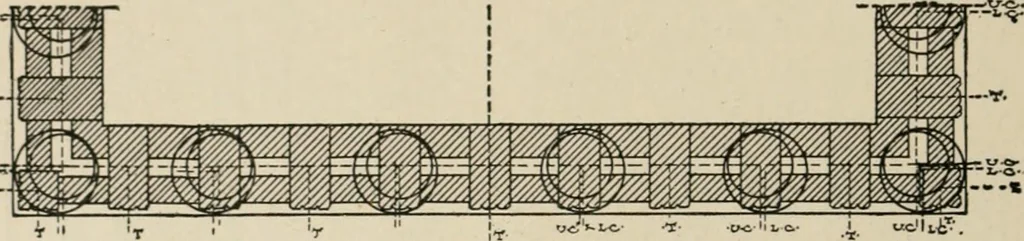 An illustration from Cyclopedia of architecture, carpentry, and building : a general reference work, 1912, leaf 34