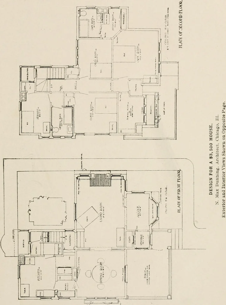 An illustration from Cyclopedia of architecture, carpentry, and building : a general reference work, 1912, leaf 343