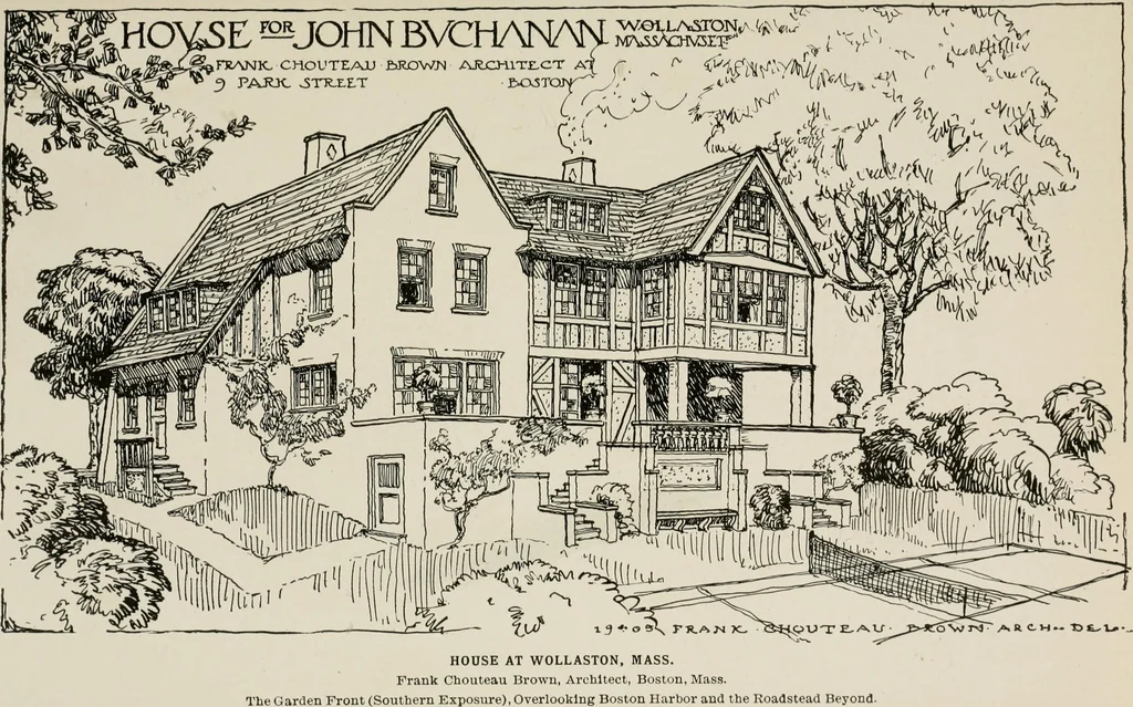 An illustration from Cyclopedia of architecture, carpentry, and building : a general reference work, 1912, leaf 383