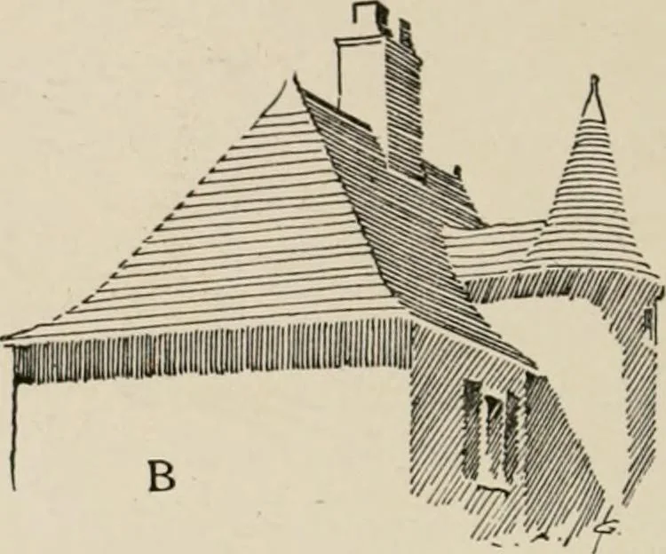 An illustration from Cyclopedia of architecture, carpentry, and building : a general reference work, 1912, leaf 388