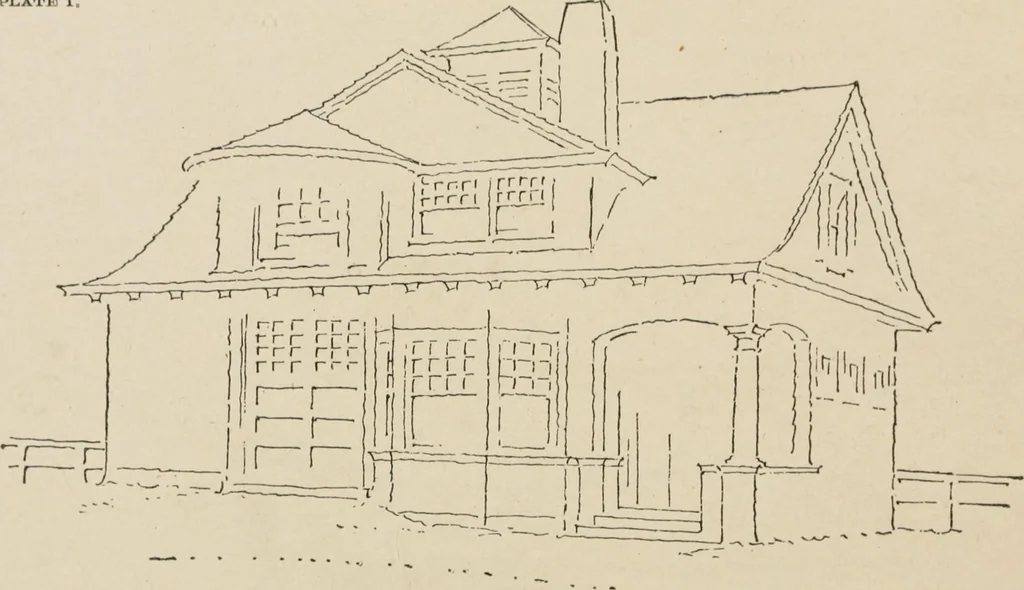 An illustration from Cyclopedia of architecture, carpentry, and building : a general reference work, 1912, leaf 410